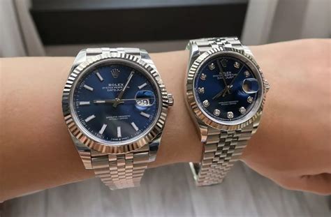 rolex wrist watch sizes